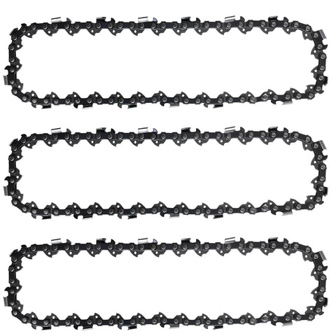 Opuladuo 8-inch chain for Dewalt DCCS623B demonstrates replacement capability