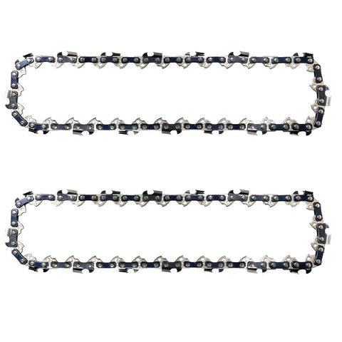 Opuladuo 8 inch chain for Greenworks 20672 supports tidy wood cuts.