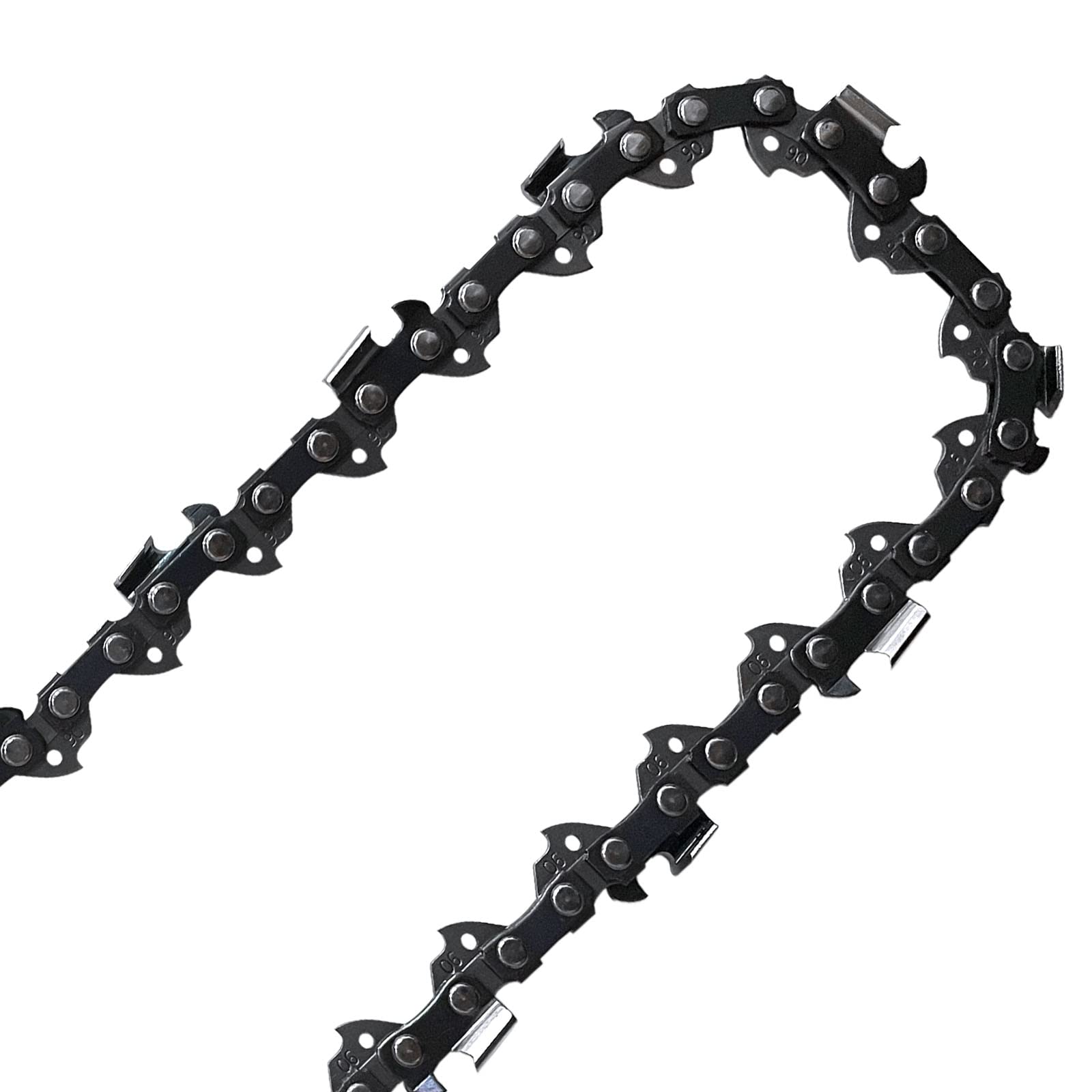 Close-up of Opuladuo chain teeth highlighting sharpness and durability
