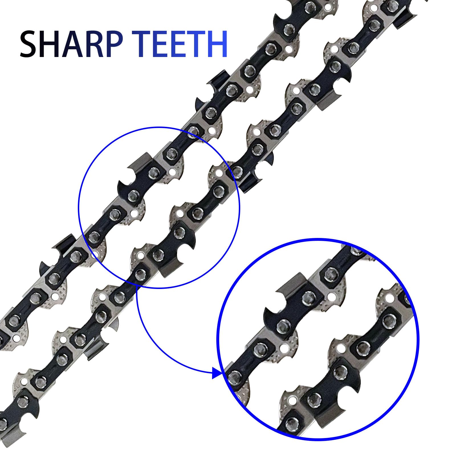 Opuladuo chains in an easy-install setup for quick swaps.