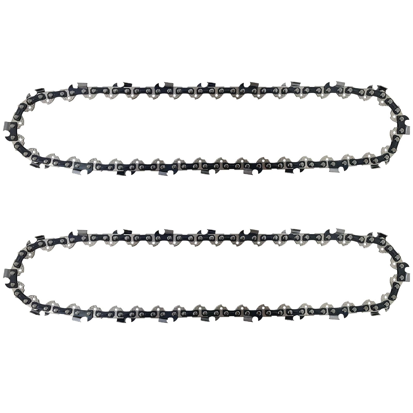 Opuladuo chain teeth close-up shows durable steel for reliable cuts.