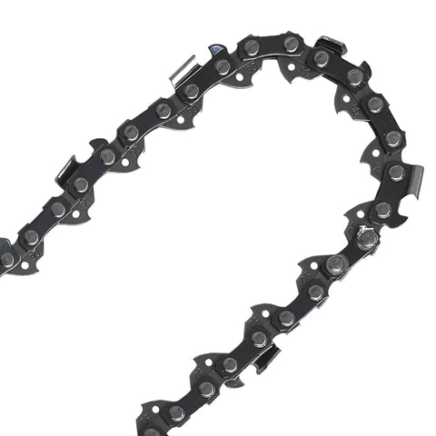Opuladuo close-up of sharp teeth on the 8-inch chain for precise cuts