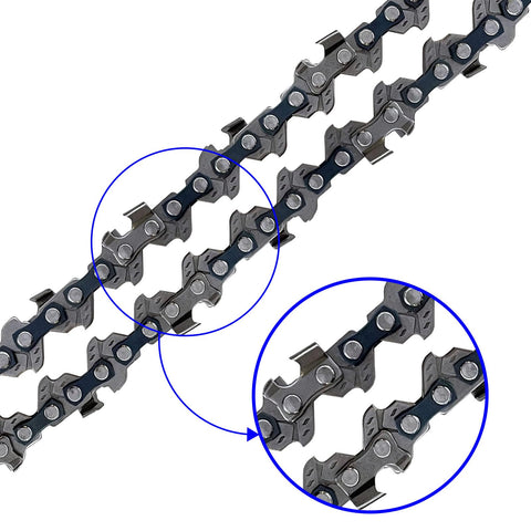 Opuladuo chain teeth close-up showing precision and build quality.