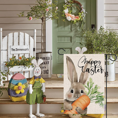 OPULANE Easter flag hanging sleeve ready for standard flag stand