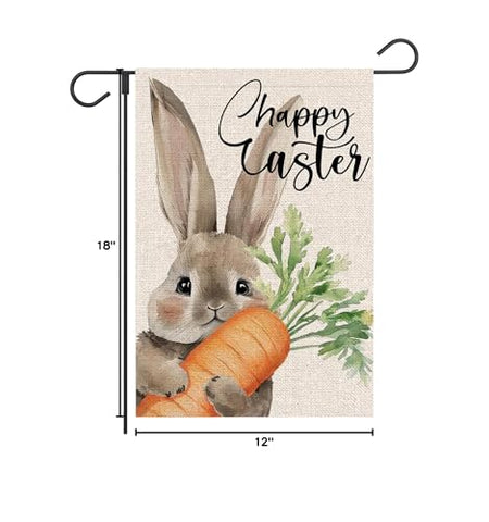 OPULANE outdoor Easter flag displayed at entryway for spring charm