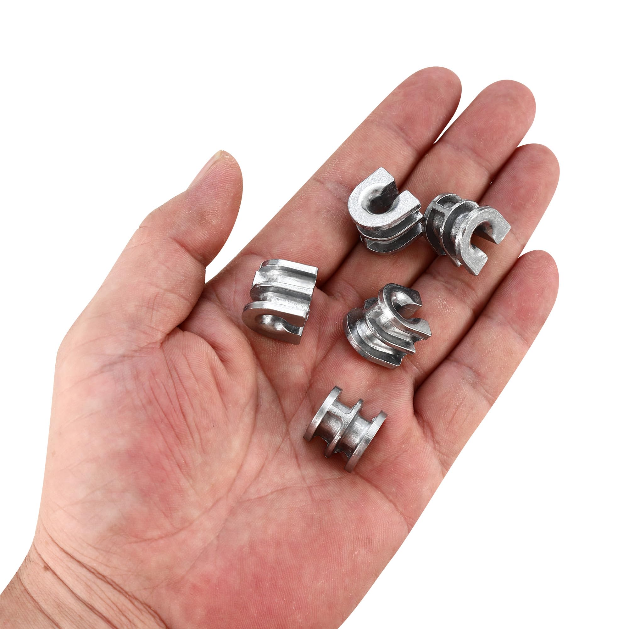 Opzour eyelet sleeve zinc alloy close-up highlights corrosion resistance for long-lasting performance.