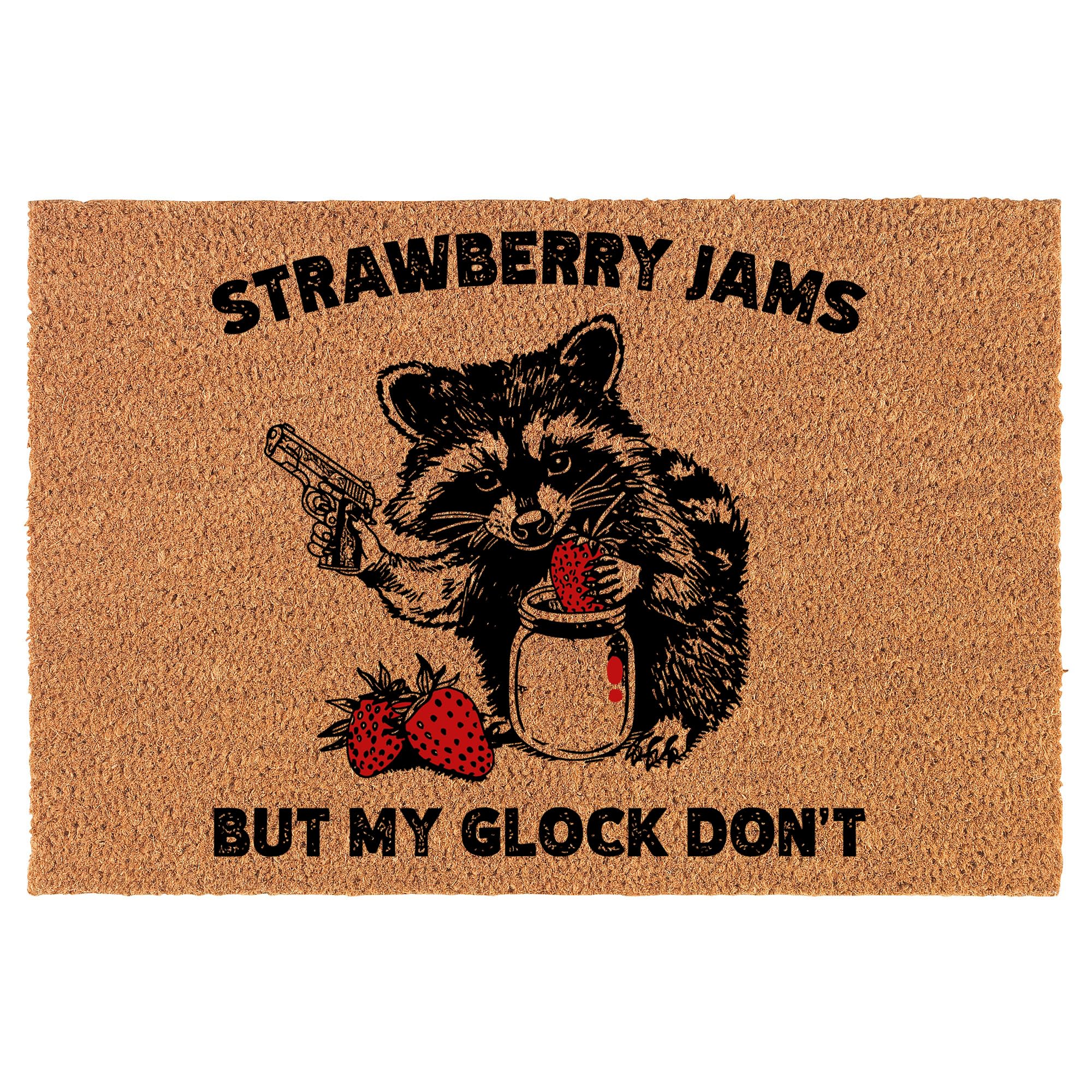 Or Something coir doormat front door 30x18 traps dirt at the entry and welcomes guests.