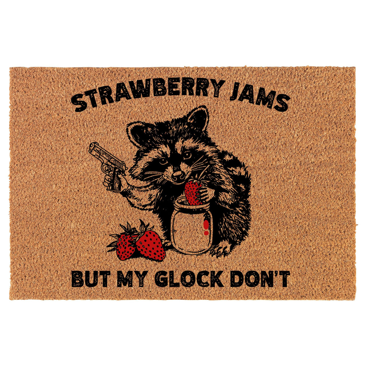 Or Something coir doormat front door 30x18 traps dirt at the entry and welcomes guests.