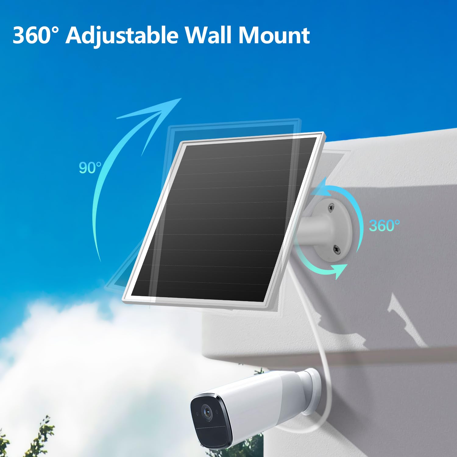 Orayafid 6W solar panel IP65-rated weatherproof protection