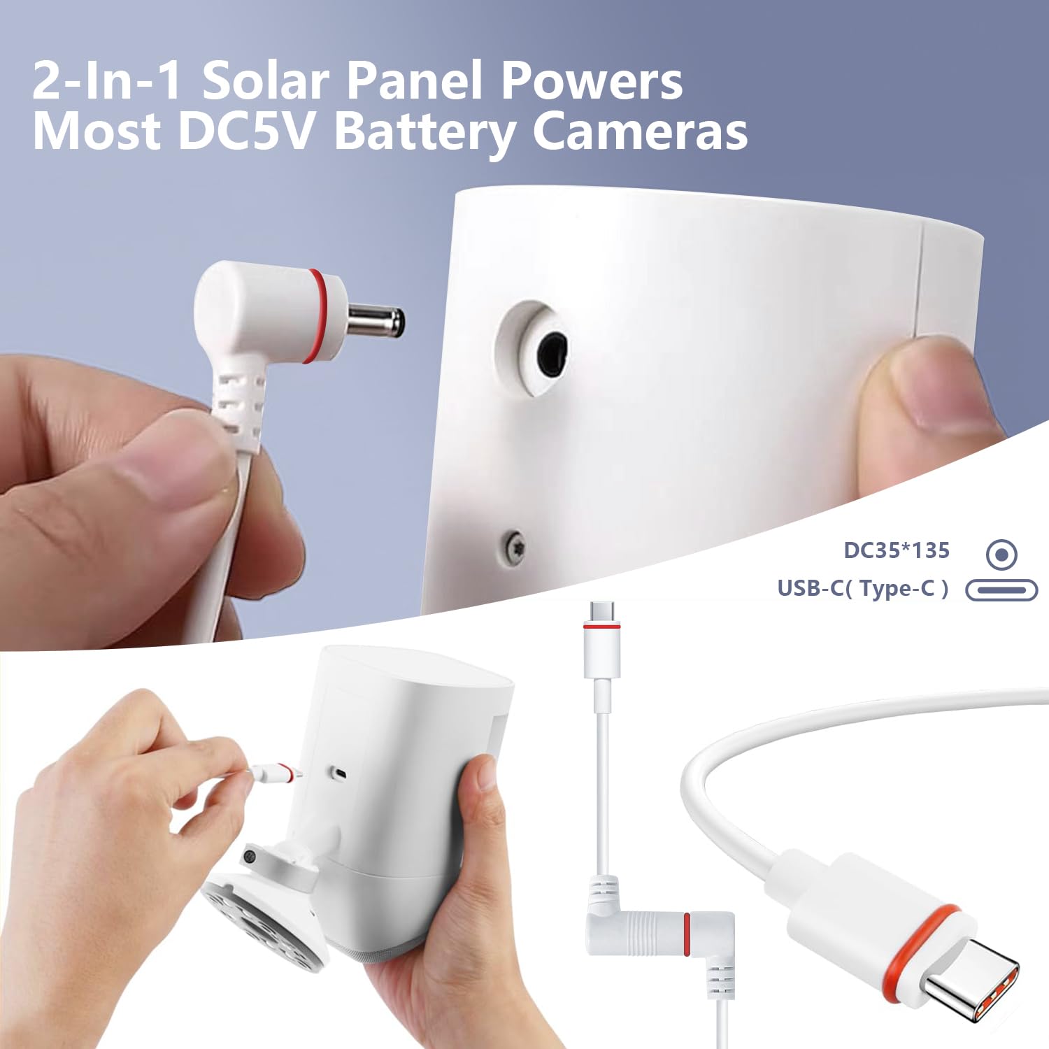 Orayafid 6W solar panel with IP65 waterproof design for all weather.