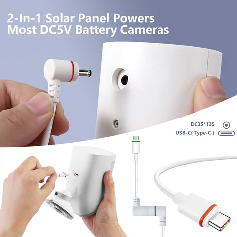 Orayafid 6W solar panel with IP65 waterproof design for all weather.