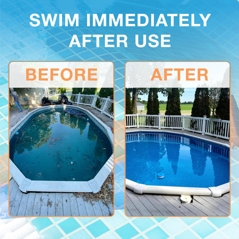 Orb-3 Pool Enzymes pour-action: pour into the pool for consistent coverage.