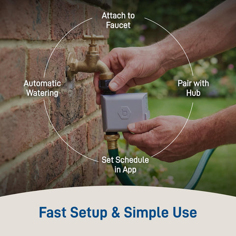 Orbit 21004 B-hyve mobile control on-the-go watering adjustments