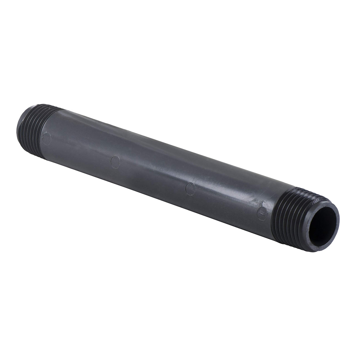 Orbit 38086 riser pipe buried setup shows sturdy PVC connection for irrigation