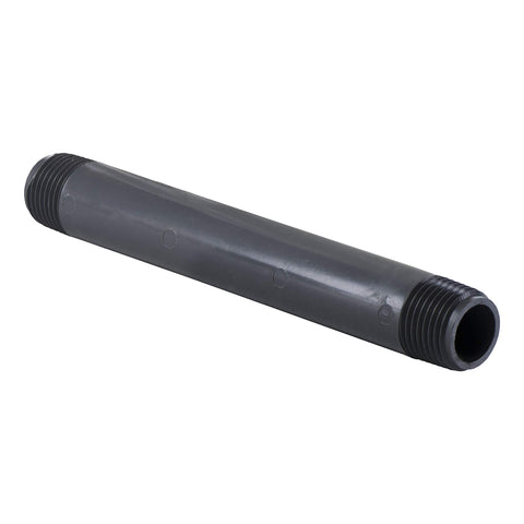 Orbit 38086 riser pipe buried setup shows sturdy PVC connection for irrigation