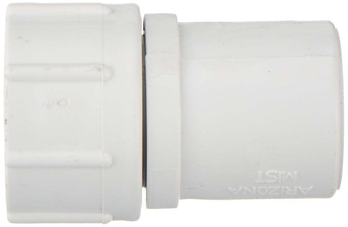 Orbit 5-pack slip PVC 1/2 to 3/4 inch adapter assembled for irrigation connections.