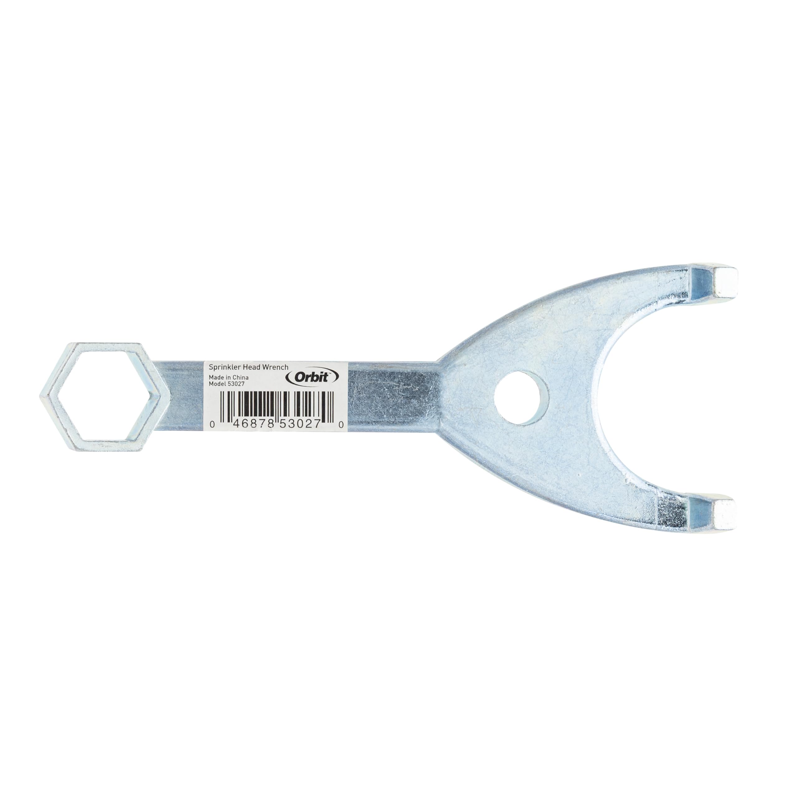 Durable die-cast construction supports reliable maintenance sessions for Orbit flush head sprinklers.