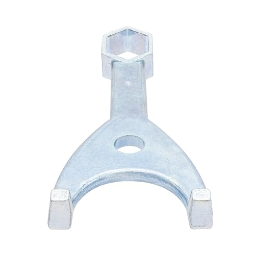 Orbit 53027 hex end allows replacing brass or plastic nozzle heads.