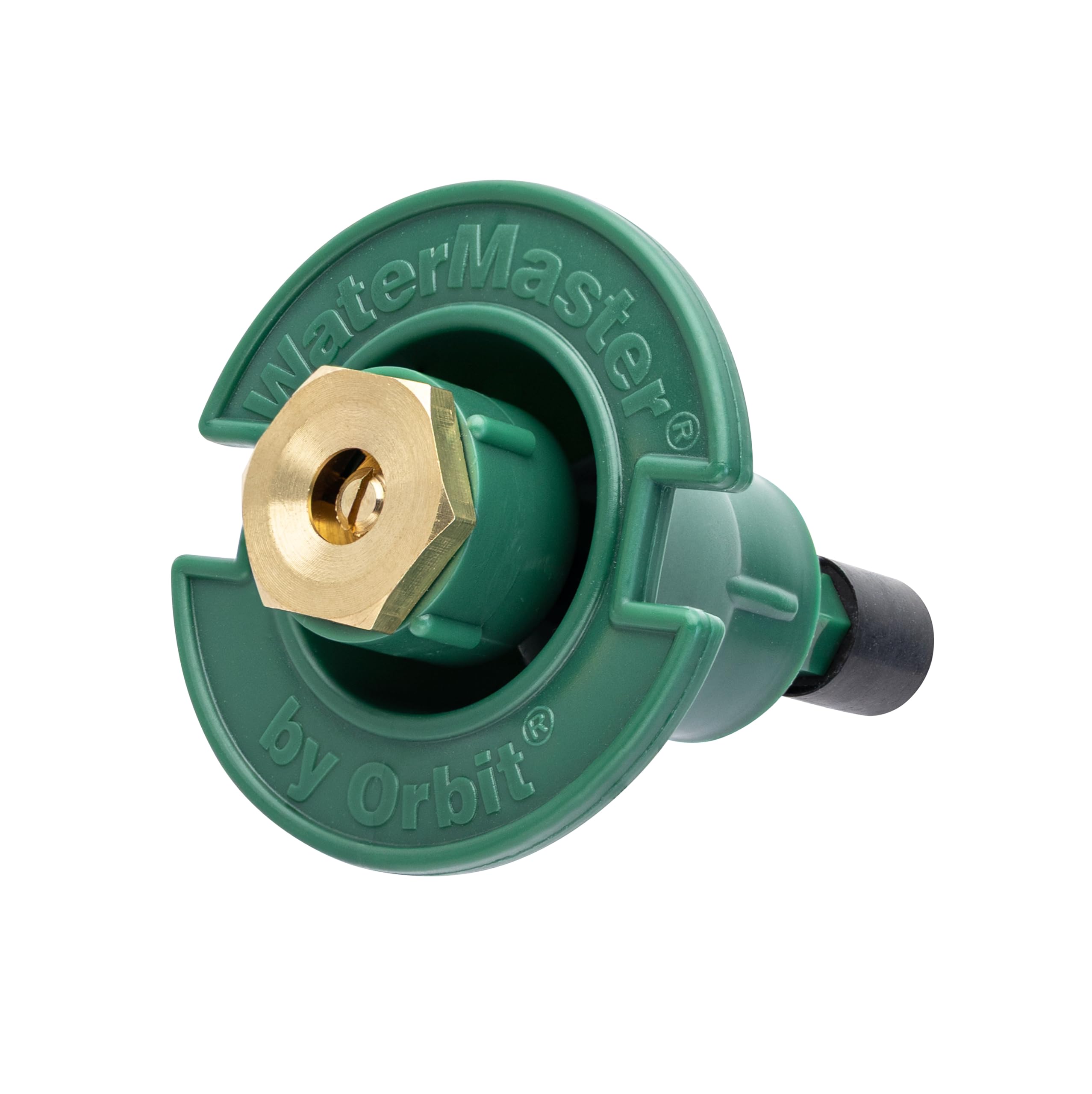 Orbit 54027 stem raised for easier watering of garden beds.