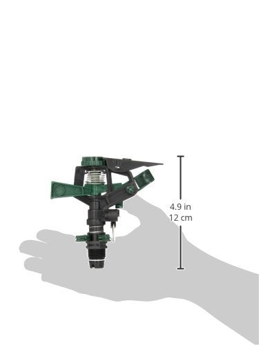Orbit 55018 deflector shield and diffuser screw enable adjustable spray distance