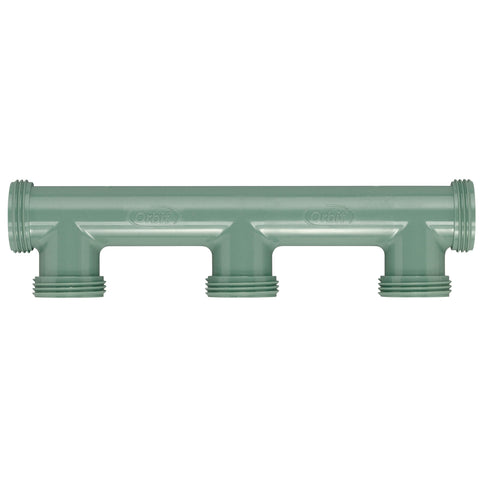 Orbit swivel adapters provide tool-free connections for quick, secure valve installation.