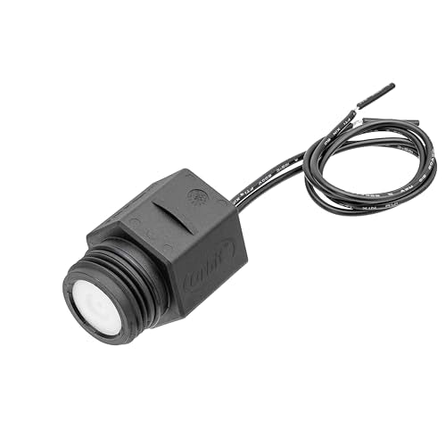 Orbit 57220 solenoid metal rod close-up highlighting stainless steel durability for reliability