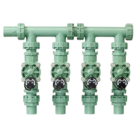 Orbit 57257 inline valves enabling clear, accessible maintenance.