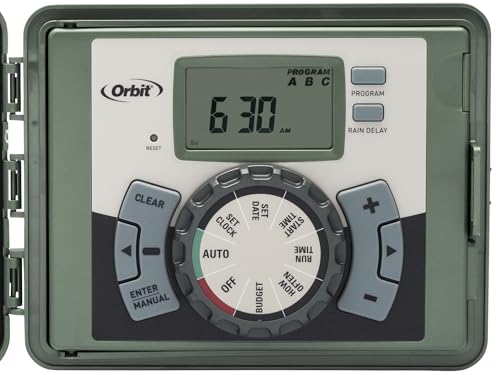 Orbit 57896 lockable cabinet outdoor timer for secure installation.