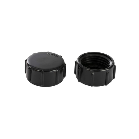 Orbit 58067N hose cap close-up, sturdy polymer, easy-fit for reliable outdoor watering.