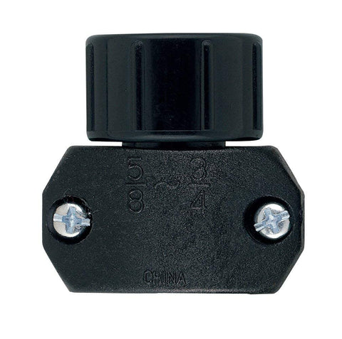 Orbit 58103n hose mender fixes 5/8-inch female end for outdoor cold-water use.