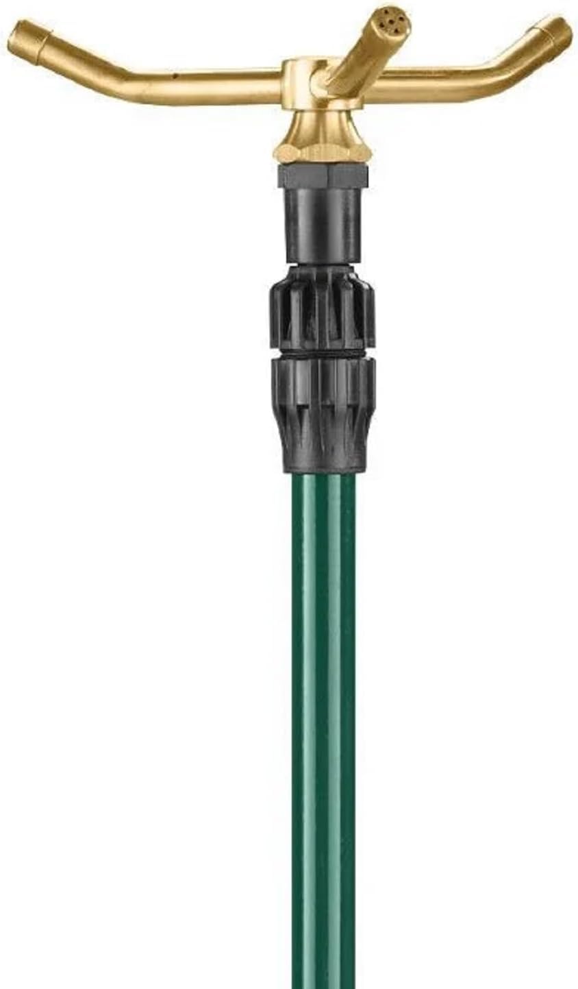 Orbit 58288 height-adjustment telescoping base elevates watering reach
