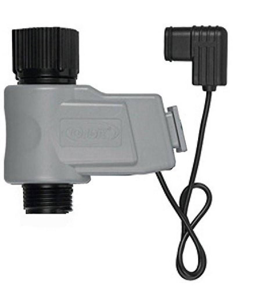 Orbit 58874Z valve exterior shows leak-free, durable construction for outdoor watering.