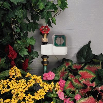 Orbit 62024 dial with 16 settings allows precise 2–90 minute watering for healthy plants.