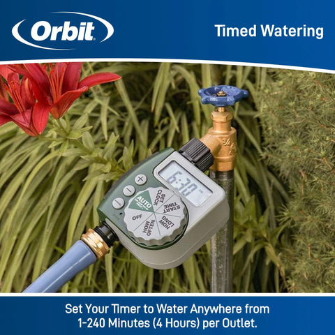 Orbit 62067 durable, weather-resistant outdoor timer.