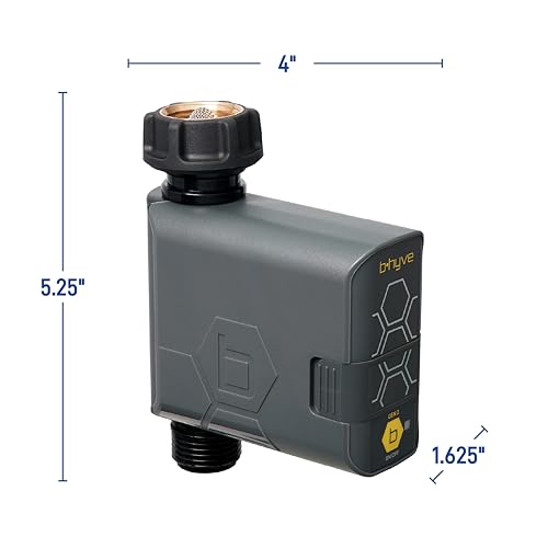 Orbit 90205Z B-hyve Gen 2 timer connected to outdoor spigot