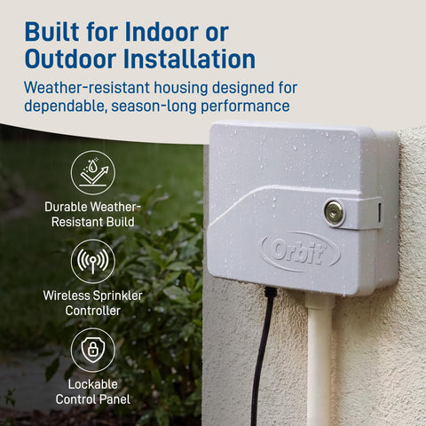 Orbit B-hyve Blu-Lock Drip-Lock system with leak-free tubing
