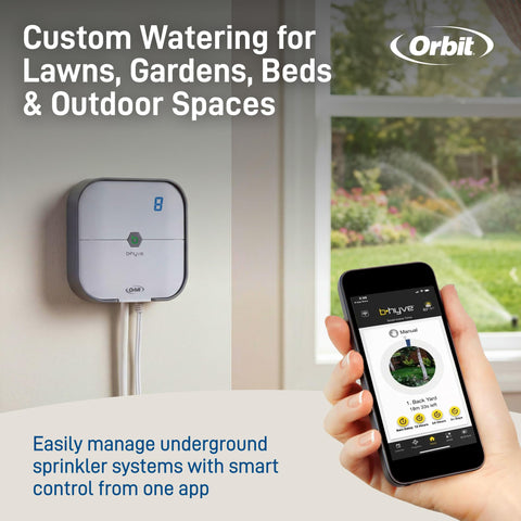 Orbit B-hyve reliable performance in a home irrigation system