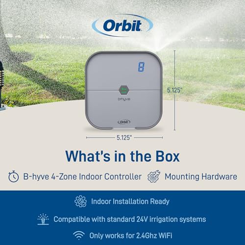 Orbit B-hyve automated schedules save time and water