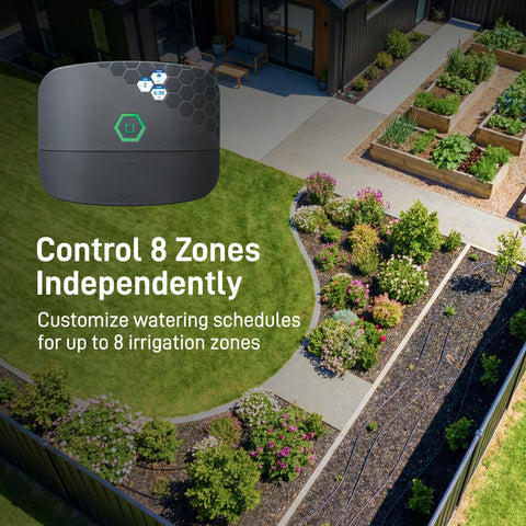Orbit B-hyve XR app control screen enables quick schedule management
