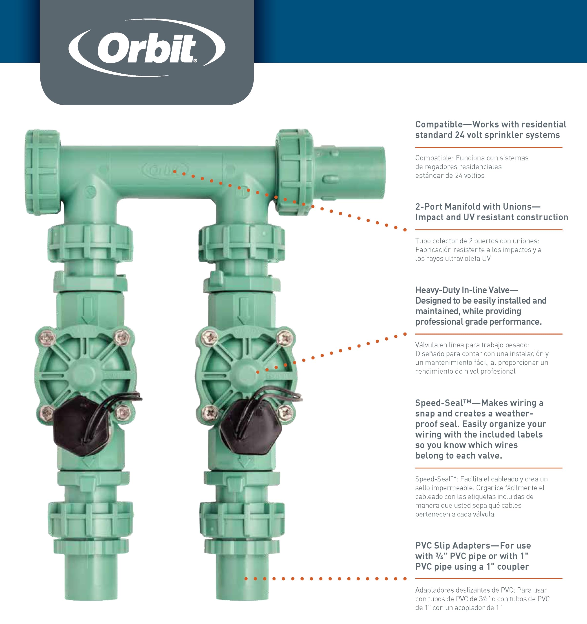 Orbit manifold compatible with Orbit and other major controllers.