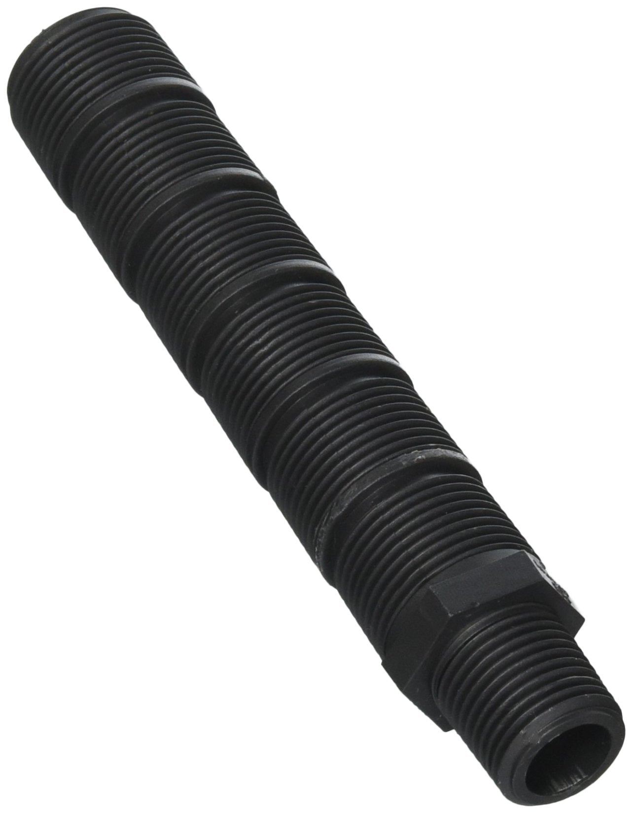 Orbit cut-off sprinkler riser 6in, top view showing durable irrigation extension