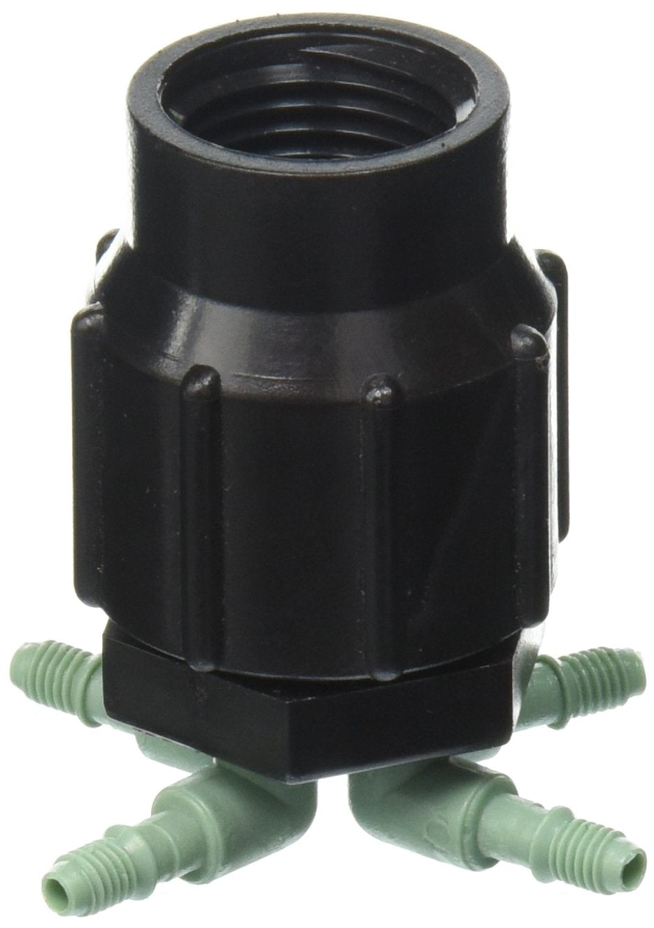 Orbit drip-system installation setup demonstrates easy connection and flexible layout