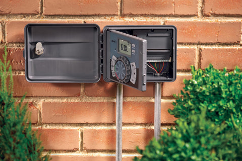 Cycle and soak start times on Orbit timer improve soil absorption.