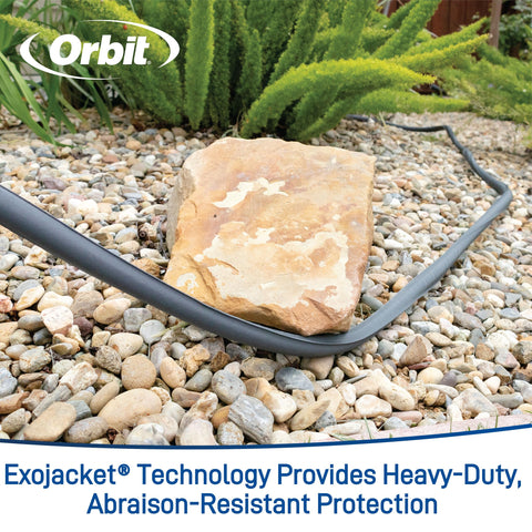 Orbit ExoJacket UV-protected design endures outdoor use in all seasons.