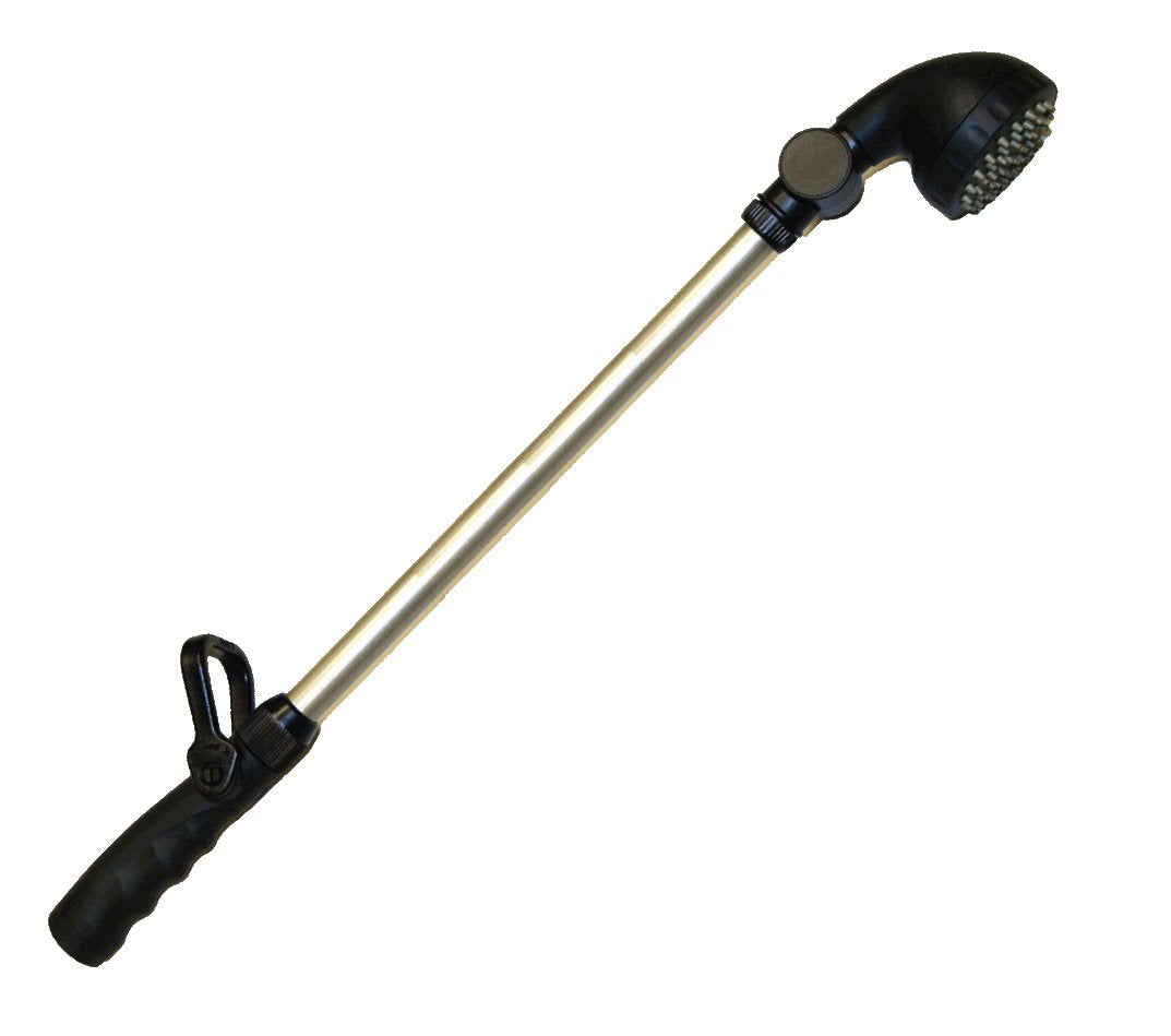 Orbit front trigger turret wand with ratcheting, ideal for precise watering of hanging baskets