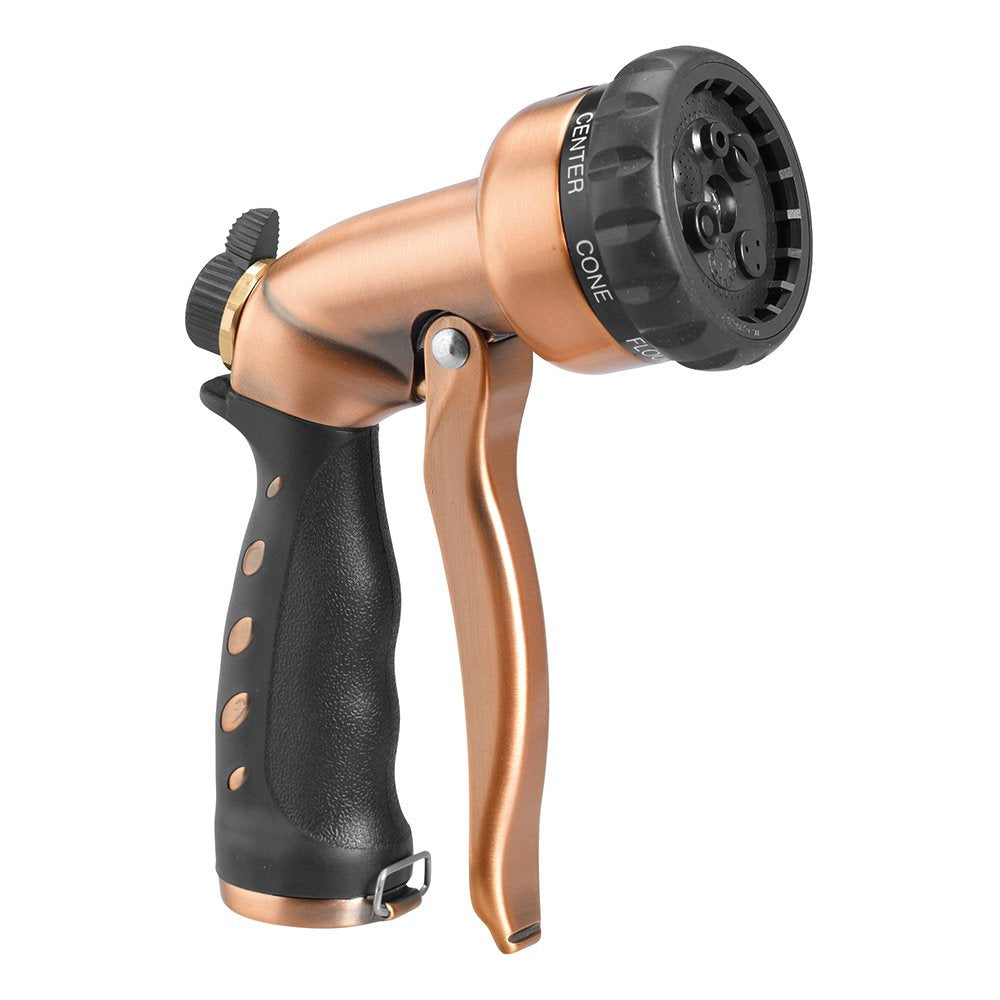 Orbit 56893D front-trigger garden nozzle for comfortable watering and precise control.