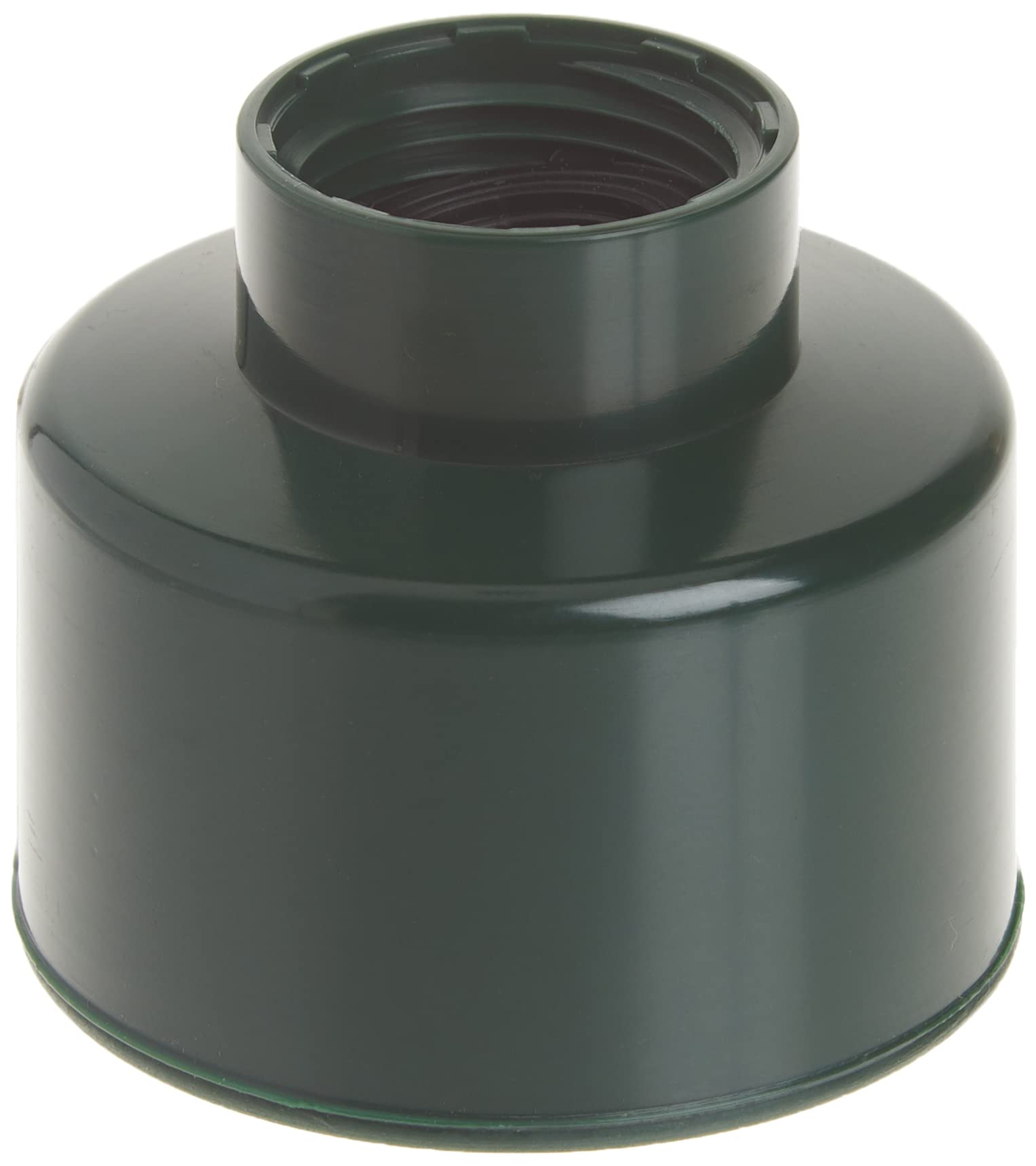 Orbit hose-end shower wand head installation showing easy threading onto a standard hose.