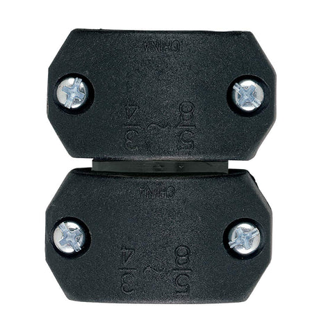 Orbit hose repair mender for 5/8–3/4 inch hose repairing a leak-prone section