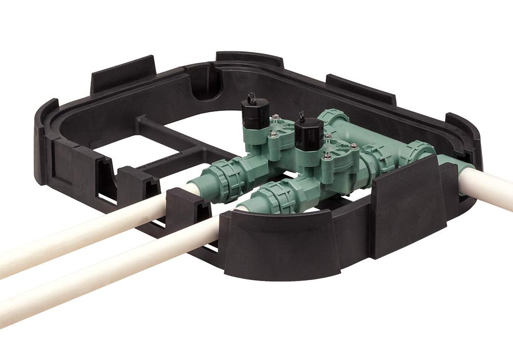 Orbit L-Series valves with internal-bleed 24 VAC solenoids.