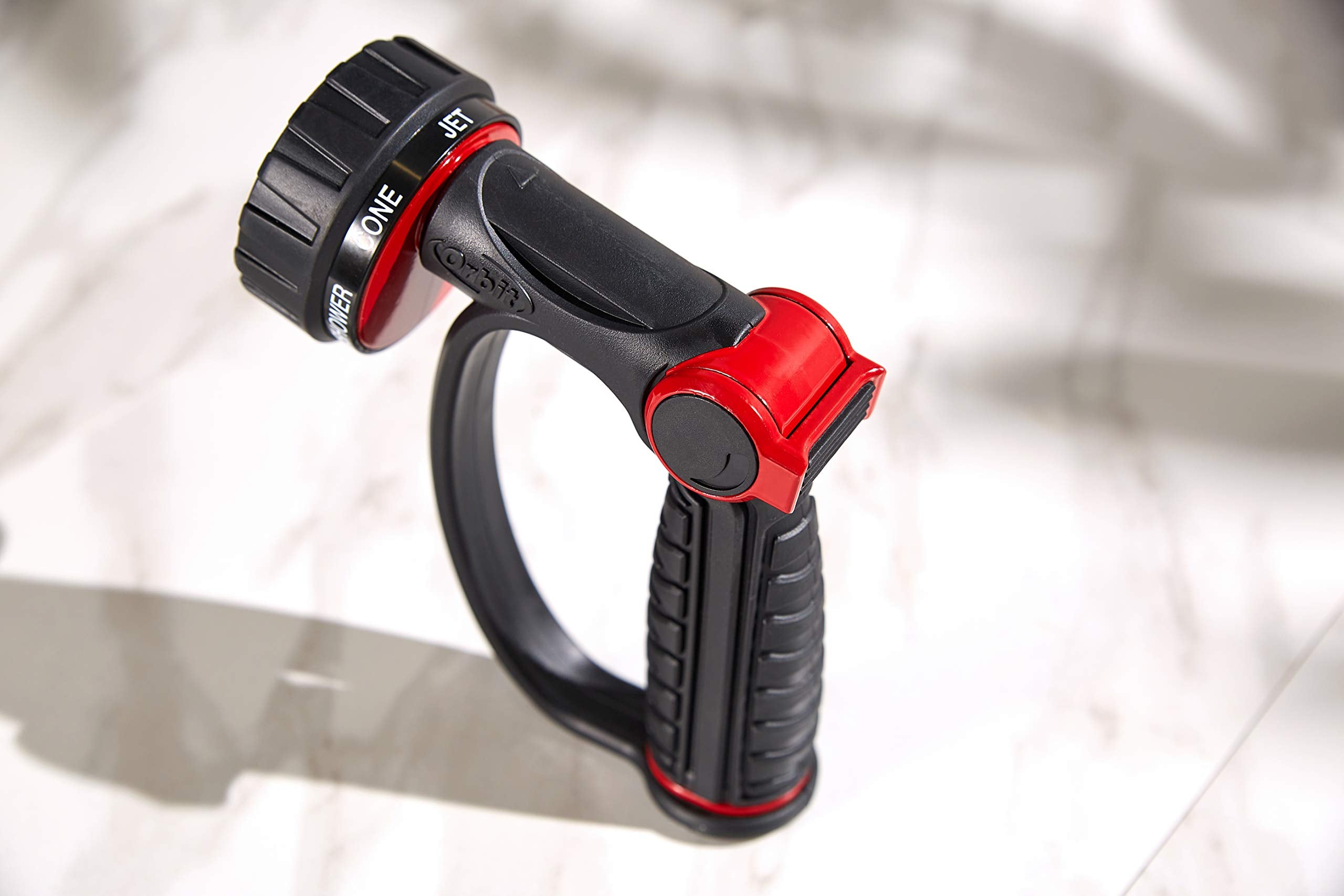 Orbit Pro Flo increased flow design for longer reach